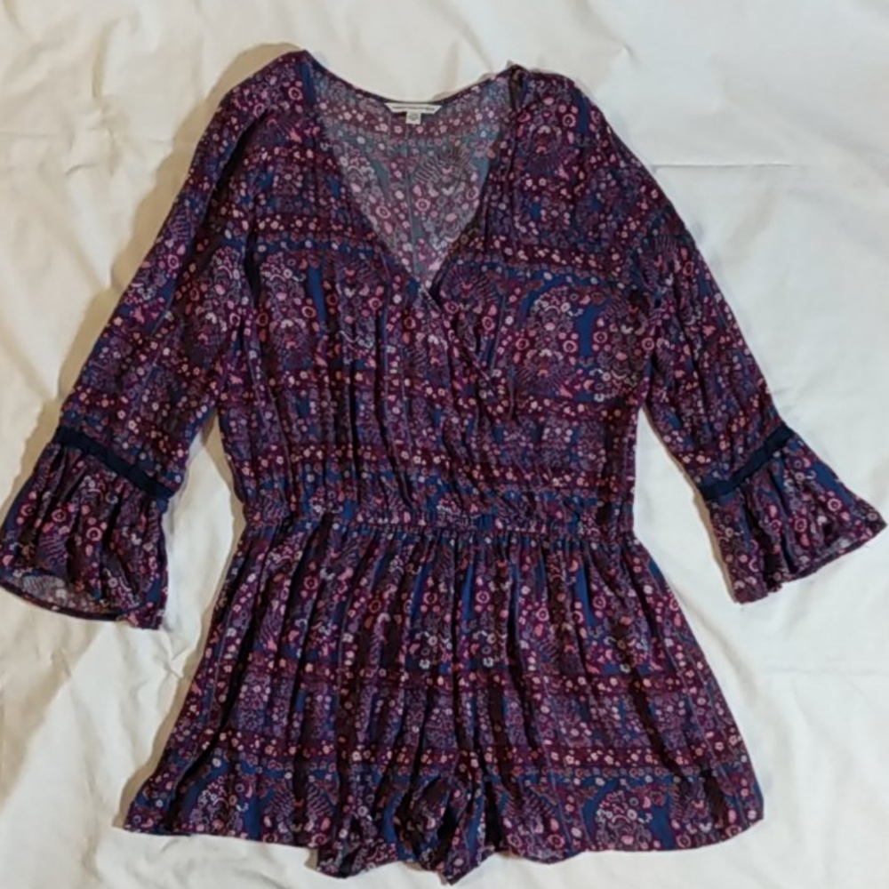 American Eagle long sleeve romper